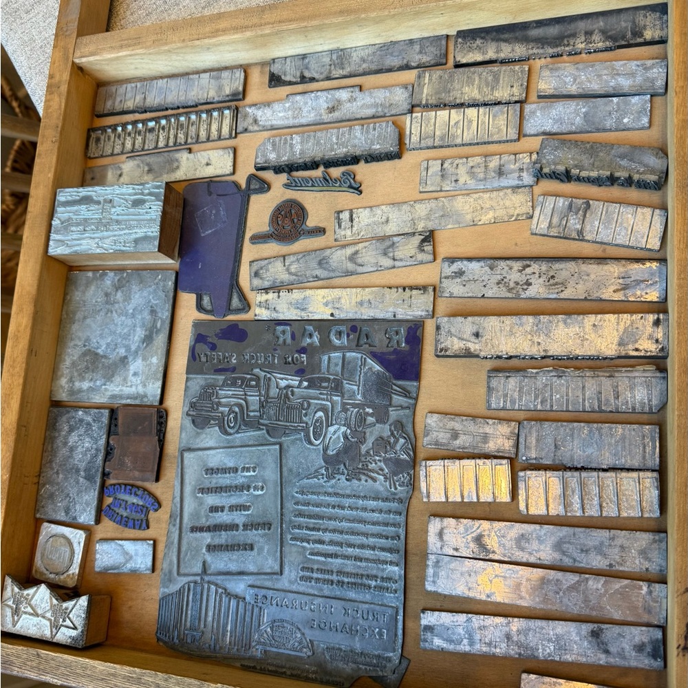 Vintage Printing Block Set - Picture 5 of 16